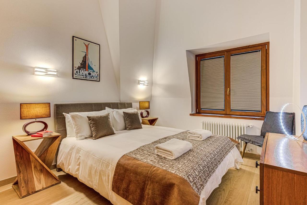 Apartment Alpes V - Alpes Travel - Central Chamonix - Sleeps 5 Dış mekan fotoğraf