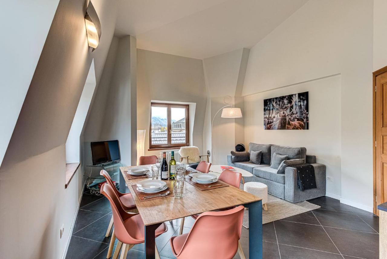 Apartment Alpes V - Alpes Travel - Central Chamonix - Sleeps 5 Dış mekan fotoğraf