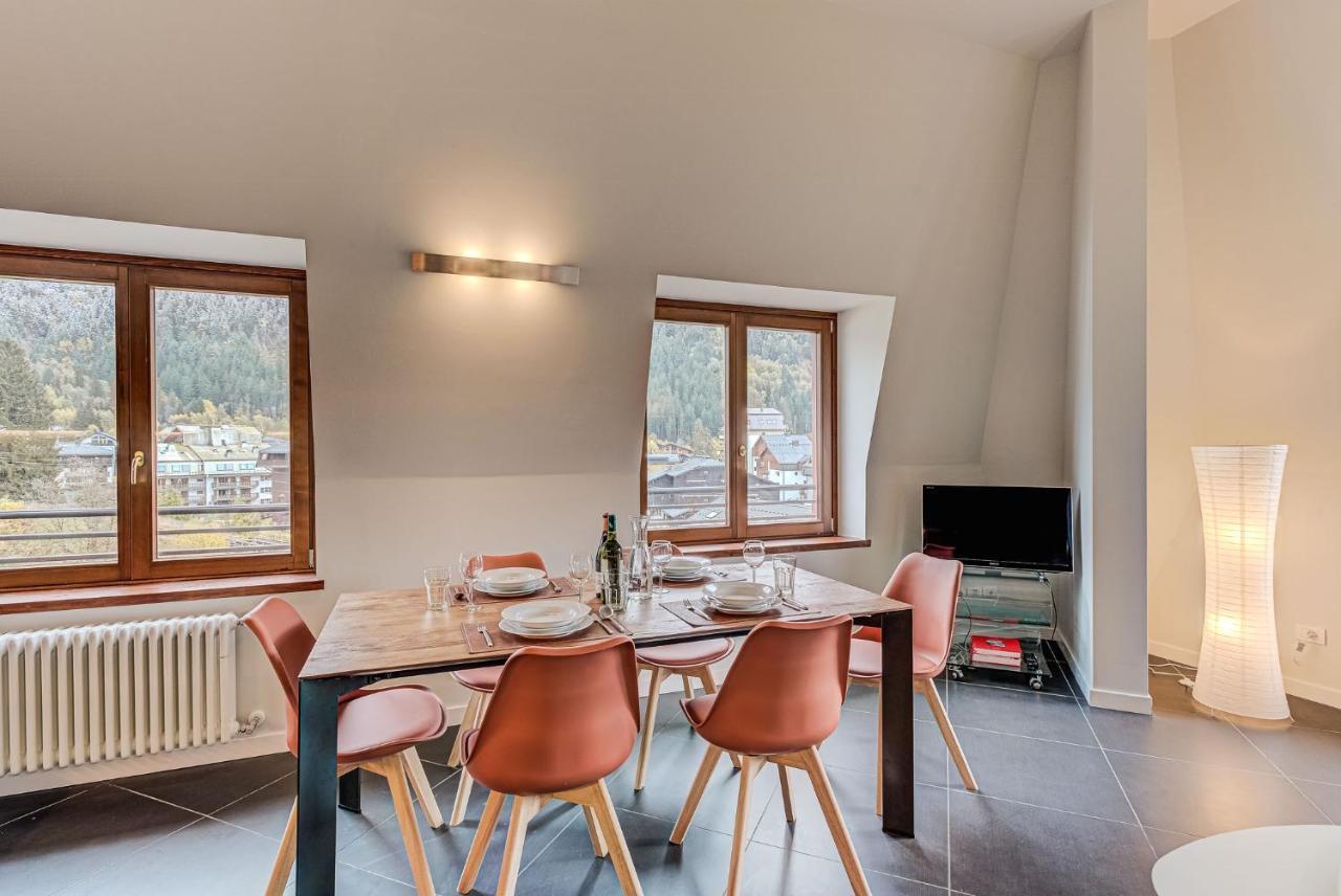 Apartment Alpes V - Alpes Travel - Central Chamonix - Sleeps 5 Dış mekan fotoğraf