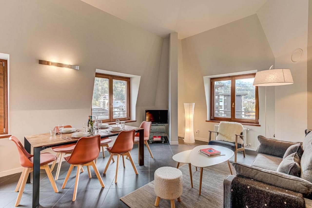 Apartment Alpes V - Alpes Travel - Central Chamonix - Sleeps 5 Dış mekan fotoğraf